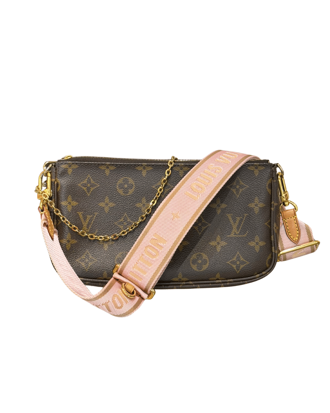 MULTIPOCHETTE LOUIS VUITTON TRACOLLA ROSA