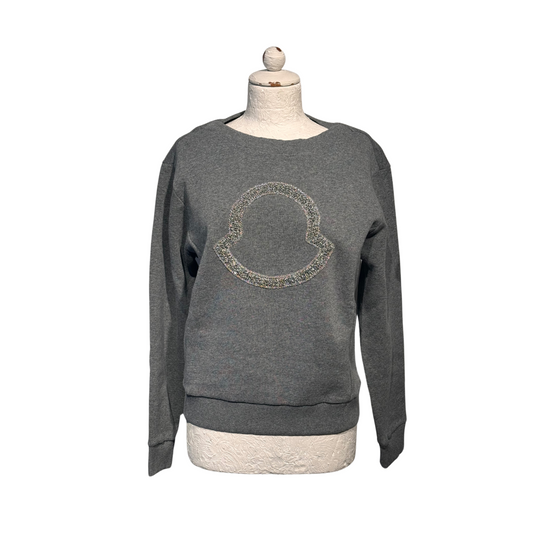 FELPA MONCLER GRIGIA