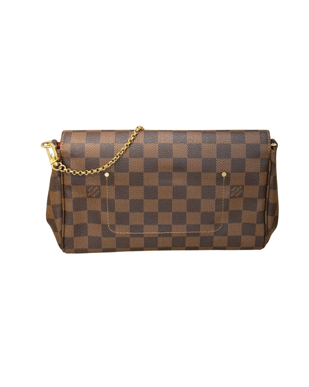 POCHETTE FAVORITE MM DAMIER EBENE LOUIS VUITTON