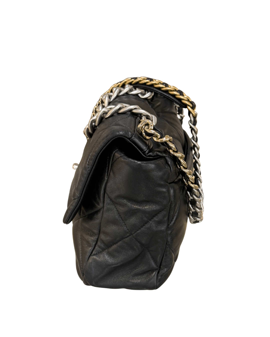CHANEL 19 MISURA LARGE NERA
