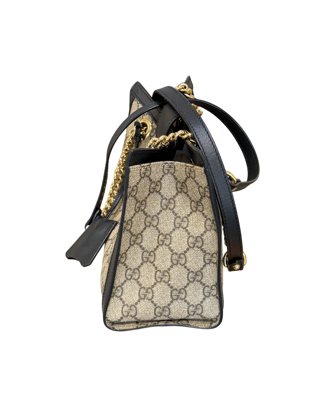 GUCCI PADLOCK SMALL CON RIFINITURE BLU NAVY