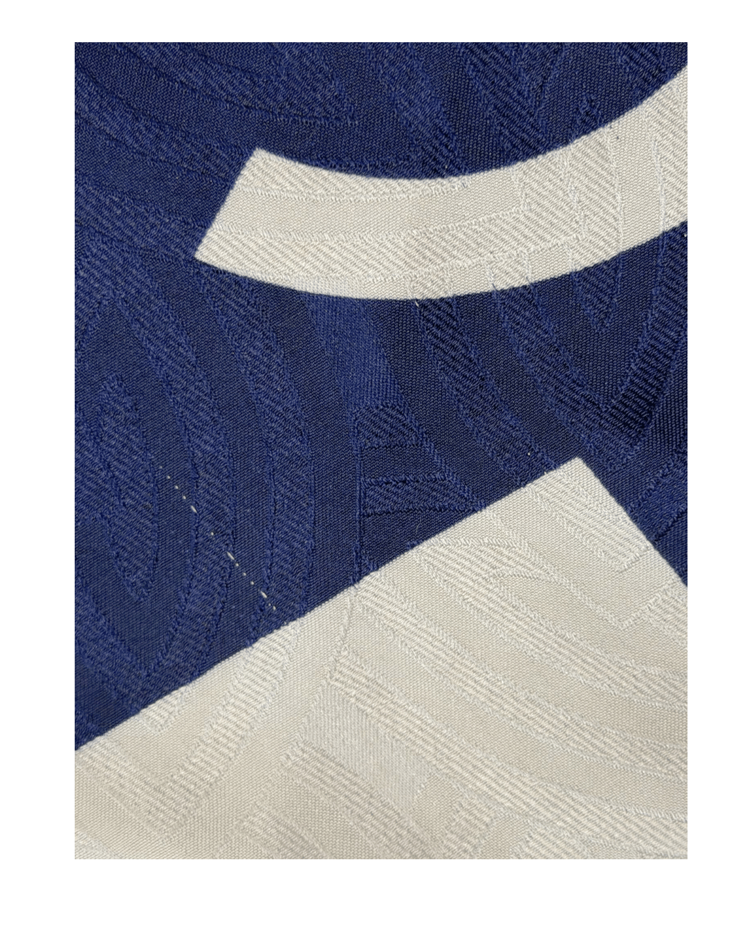FOULARD CHANEL BIANCO E BLU