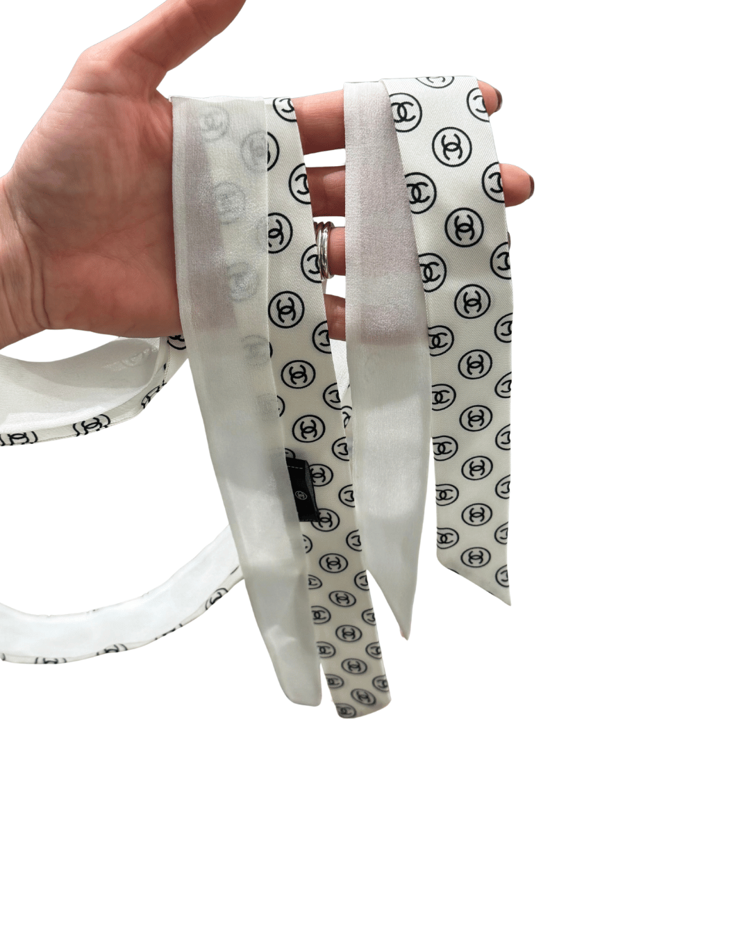 TWILLY CHANEL BIANCO E NERO