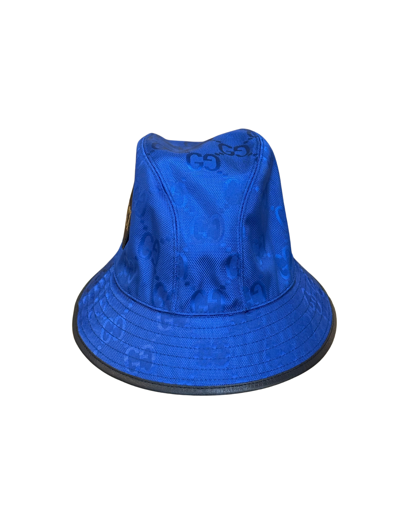 CAPPELLO PESCATORA GUCCI BLU ELETTRICO