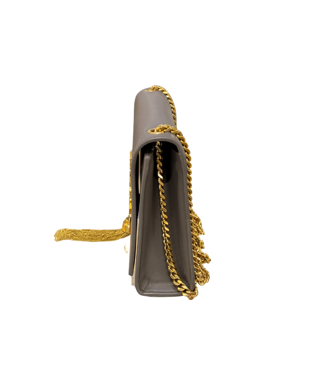 KATE MEDIA YSL PELLE LISCIA GRIGIA