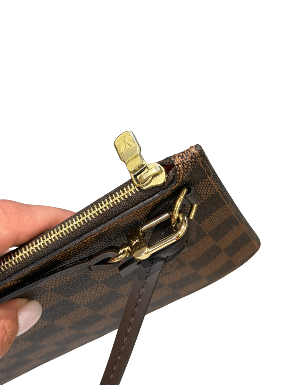 POCHETTE PIATTA DAMIER EBENE LOUIS VUITTON