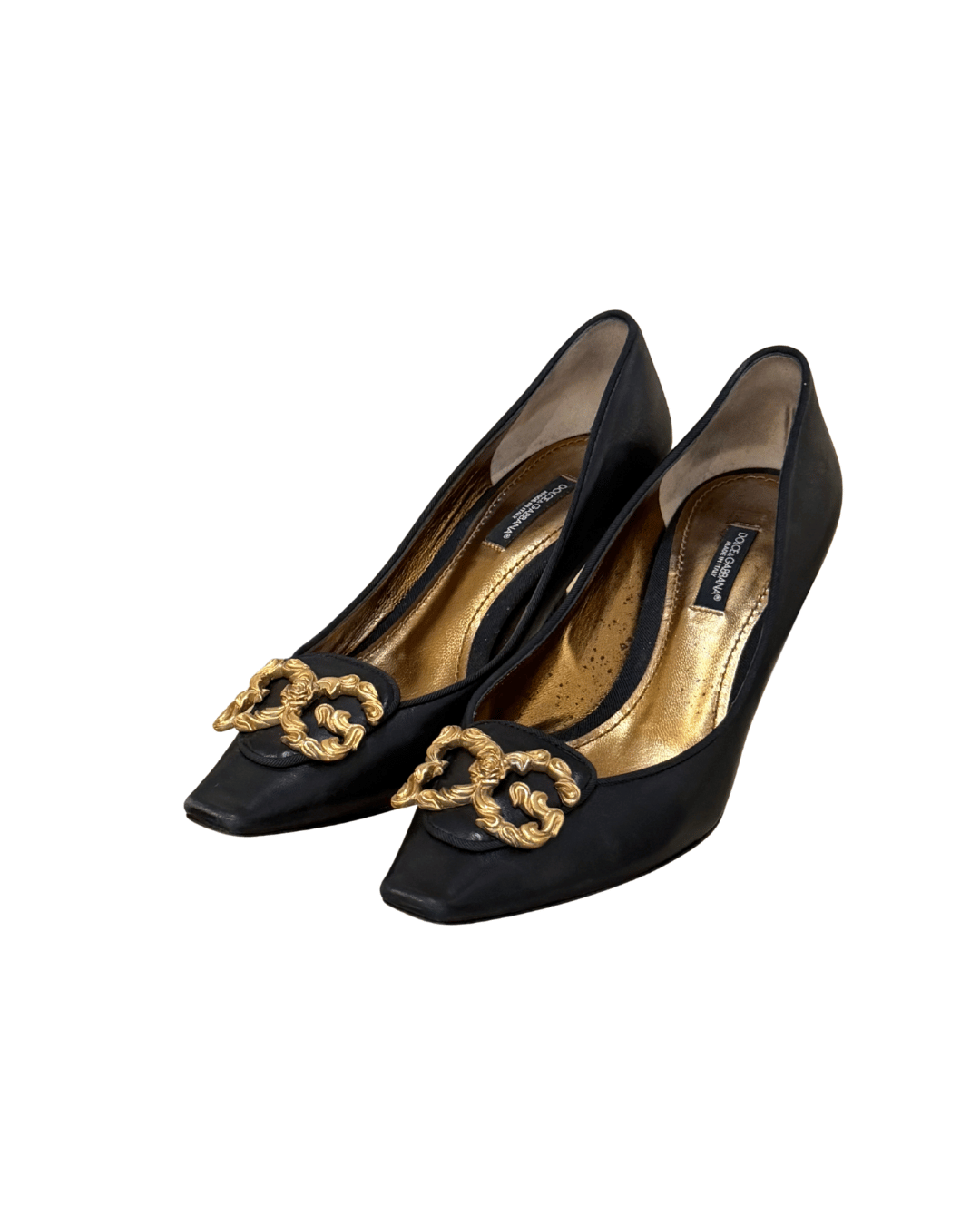 DECOLLETE NERE BAROCCO D&G Nr 36