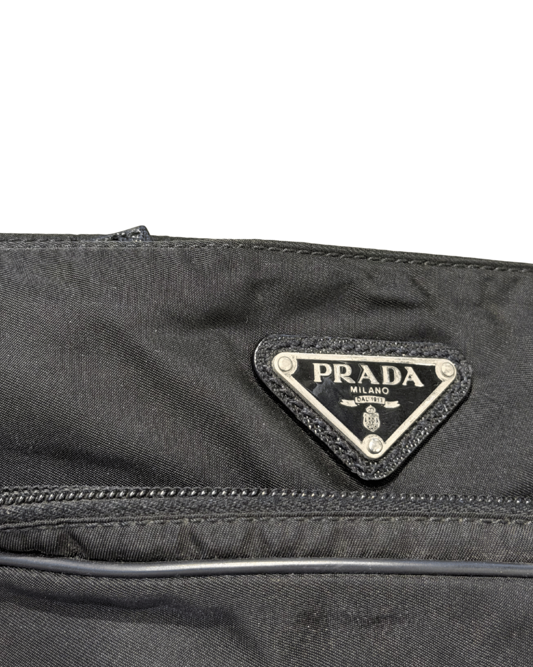 TRACOLLA UNISEX PRADA TESSUTO TECNICO NERO