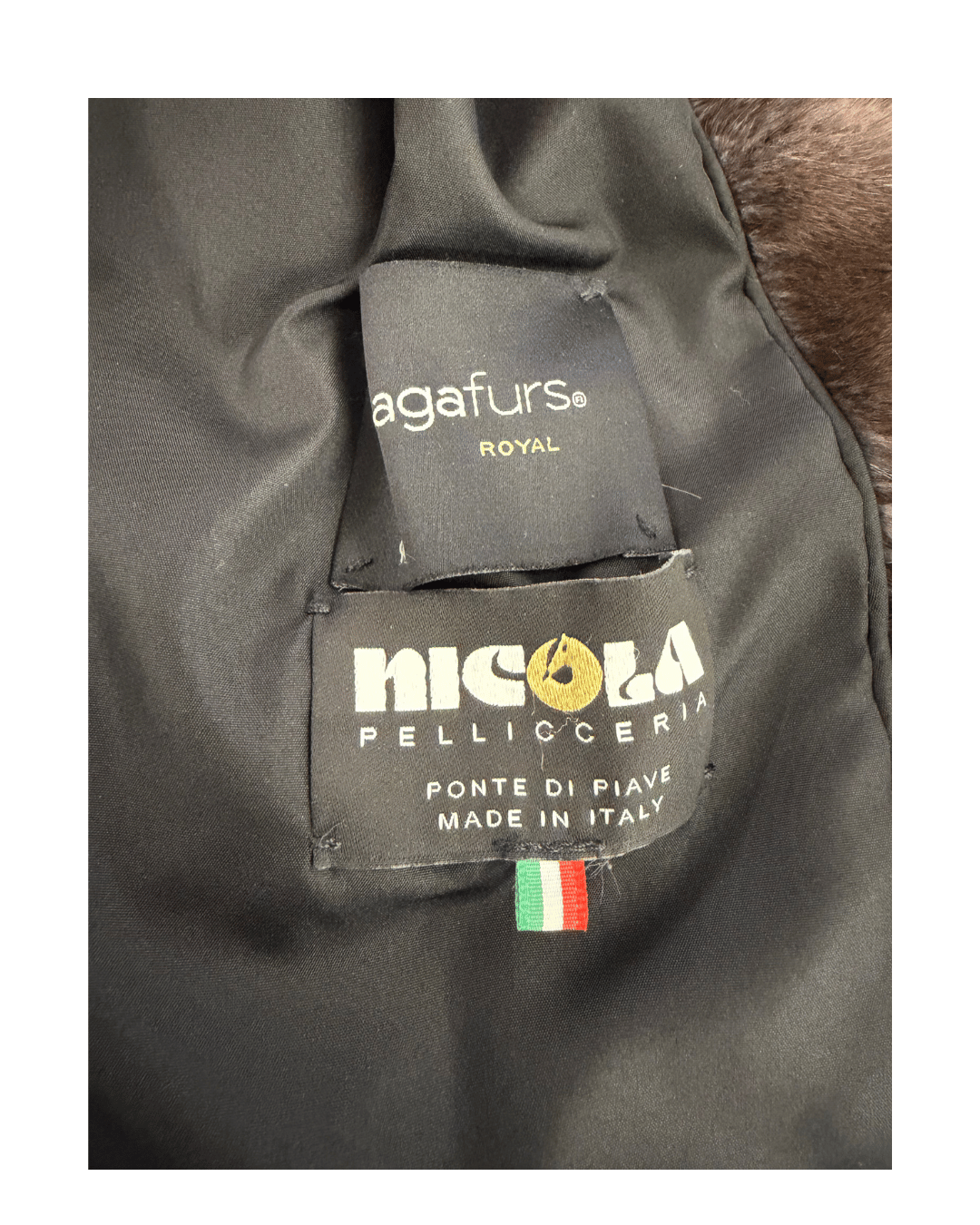 GILET VISONE CON CAPPUCCIO