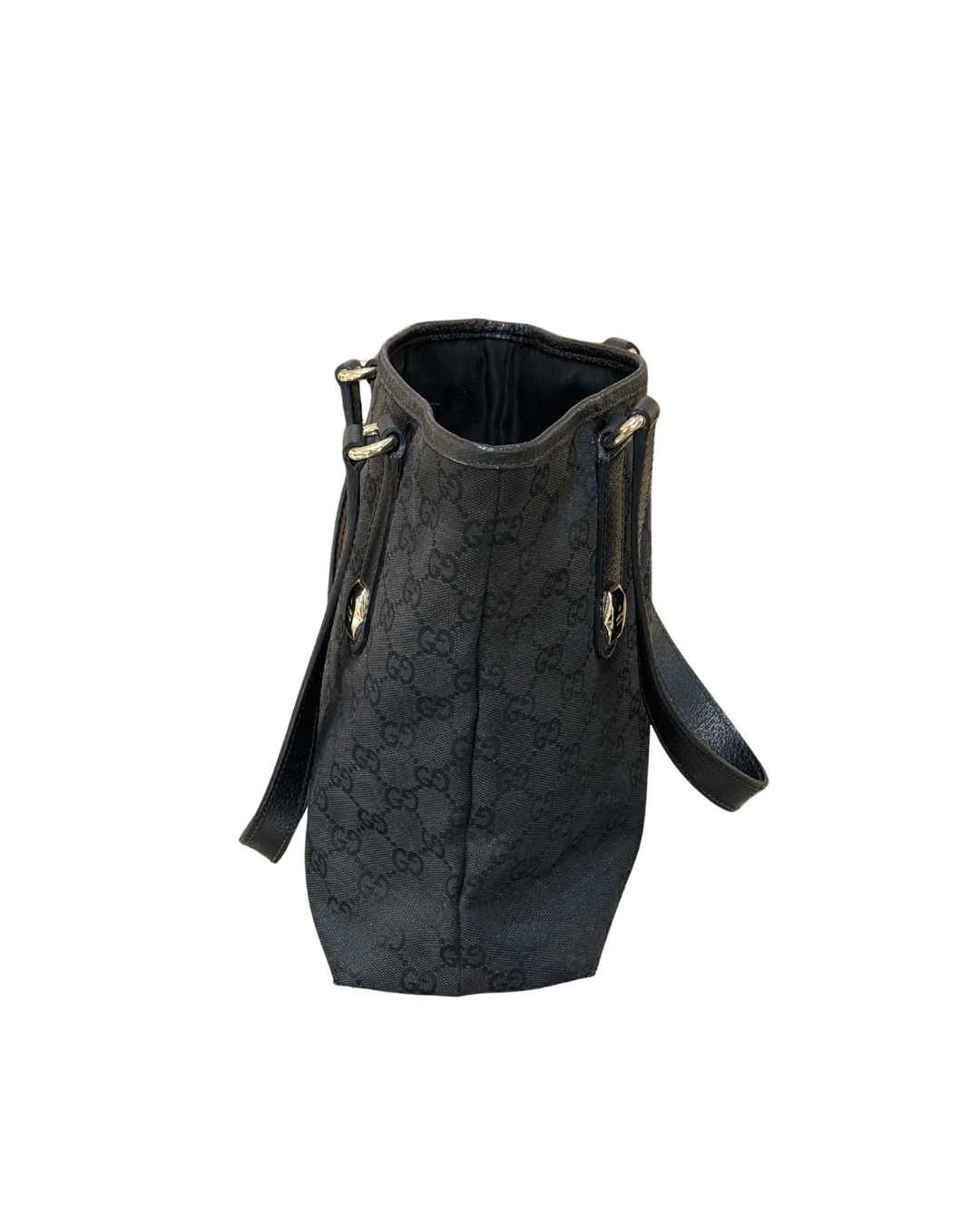 GUCCI SECCHIELLO TESSUTO NERO