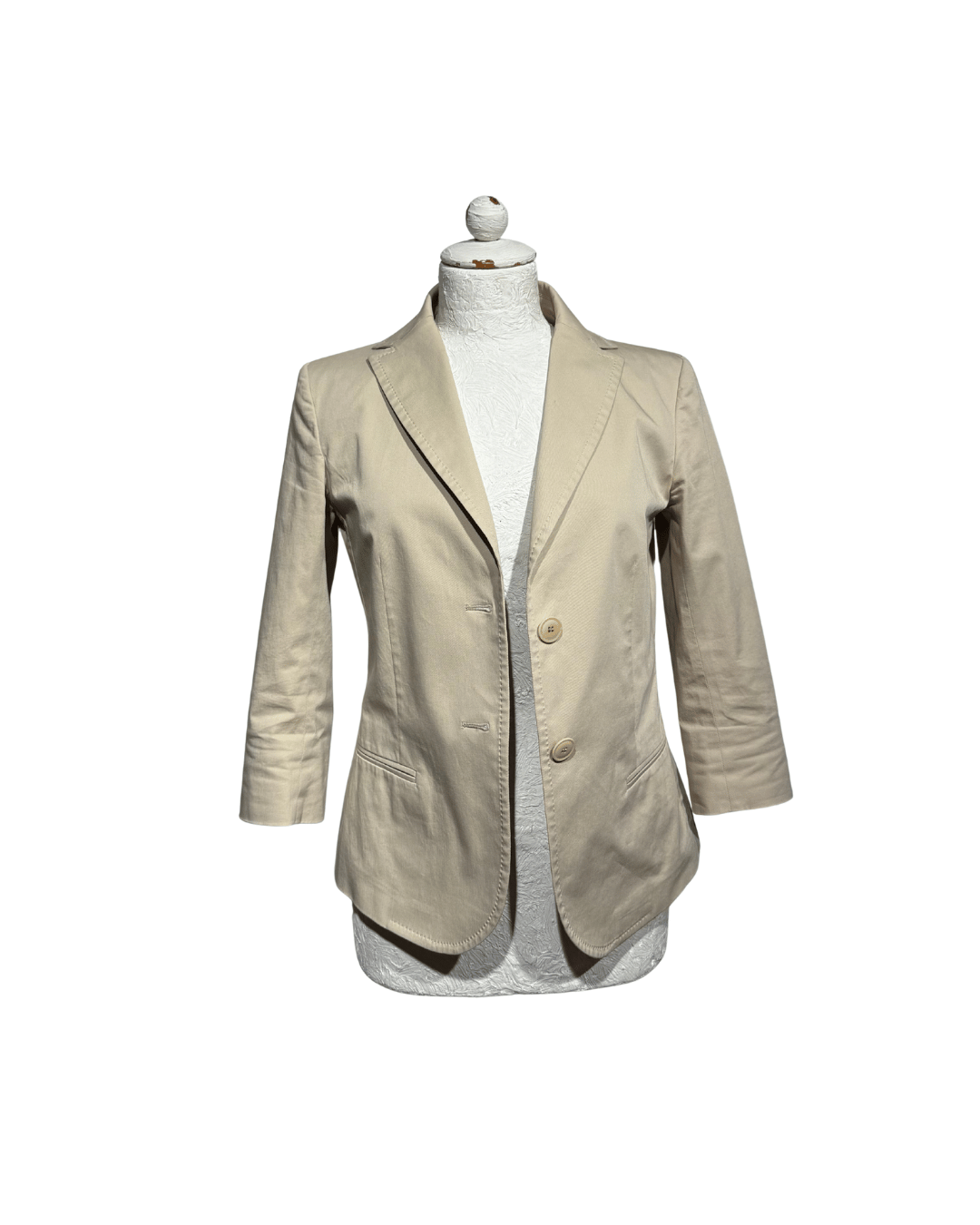 GIACCA COTONE MAXMARA BEIGE