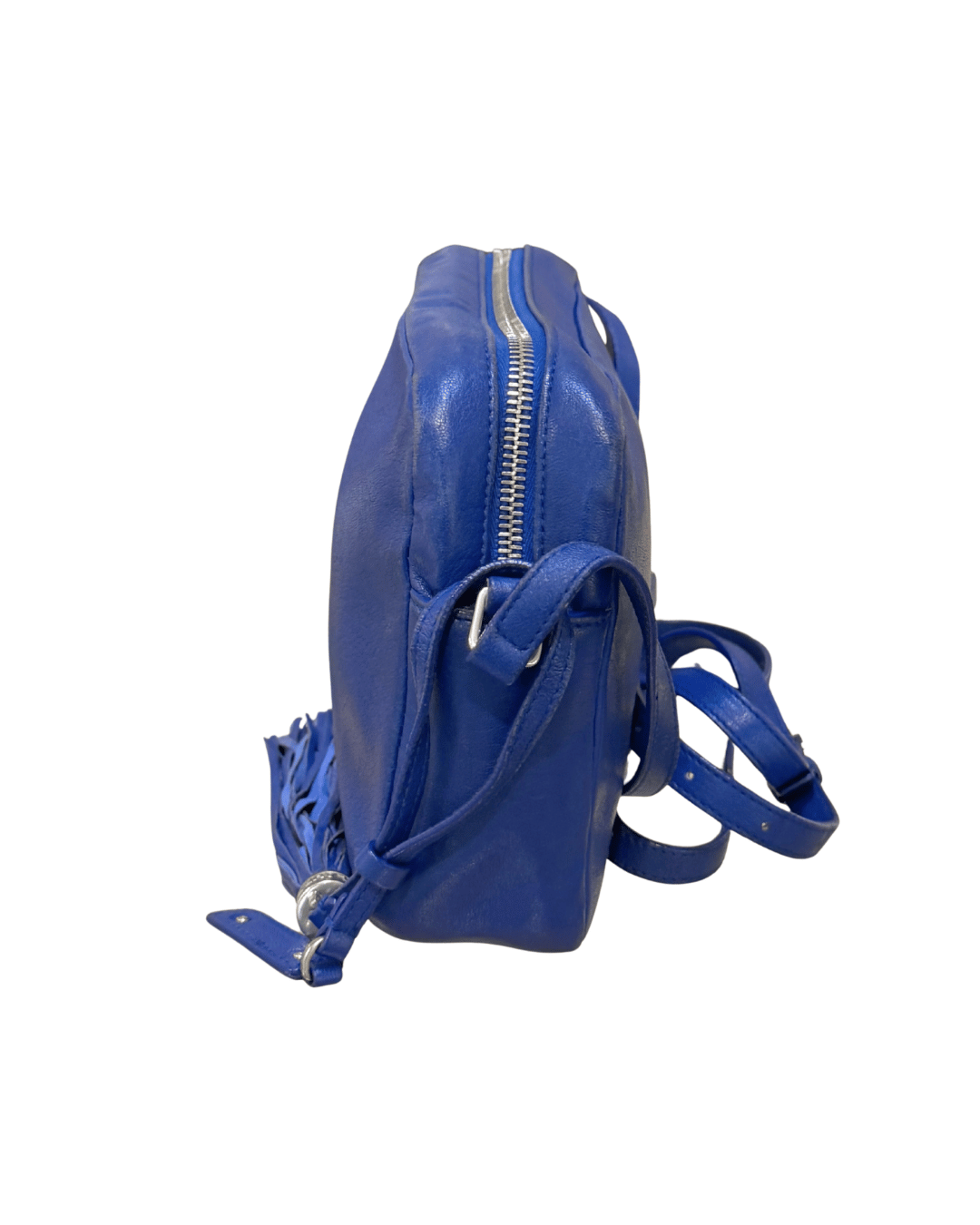 CAMERA BAG YSL BLU ELETTRICA