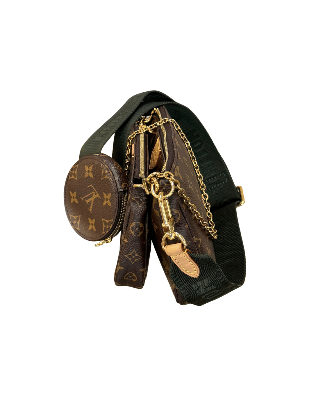 MULTIPOCHETTE LOUIS VUITTON TRACOLLA VERDE