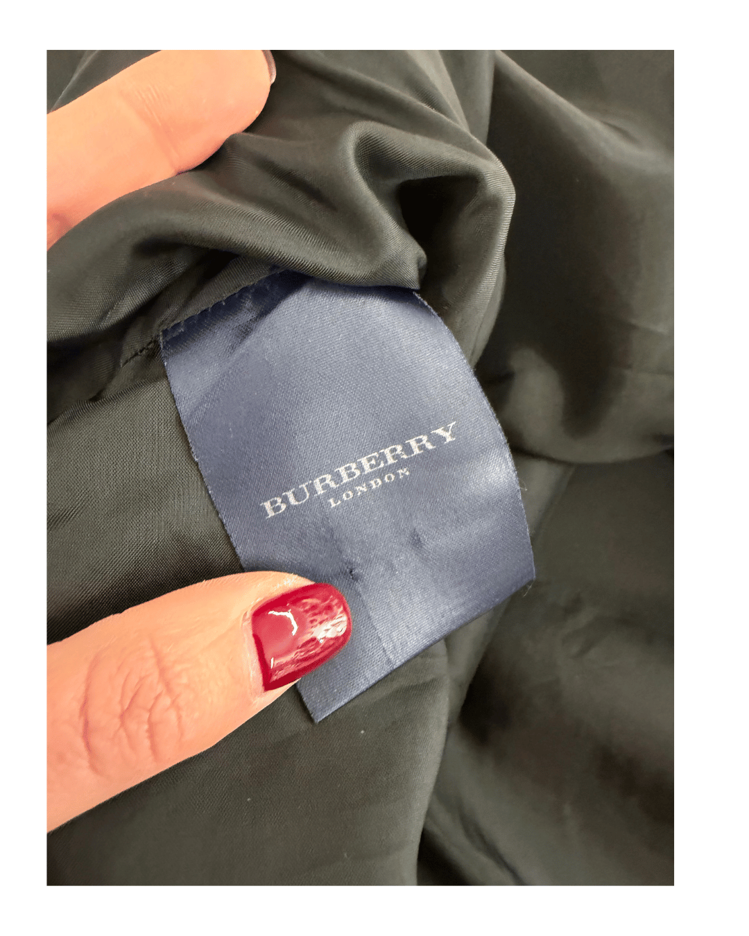 GONNA BURBERRY TARTAN NERA