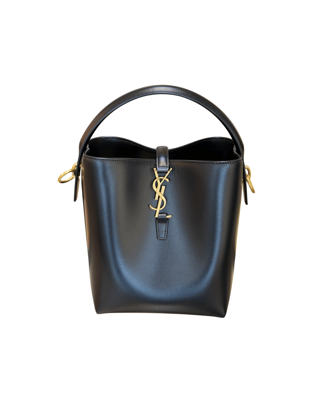 SECCHIELLO 37 SMALL YSL NERO LUCIDO