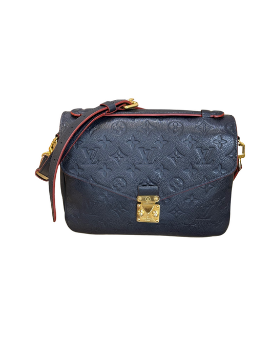 METIS LOUIS VUITTON PELLE BLU
