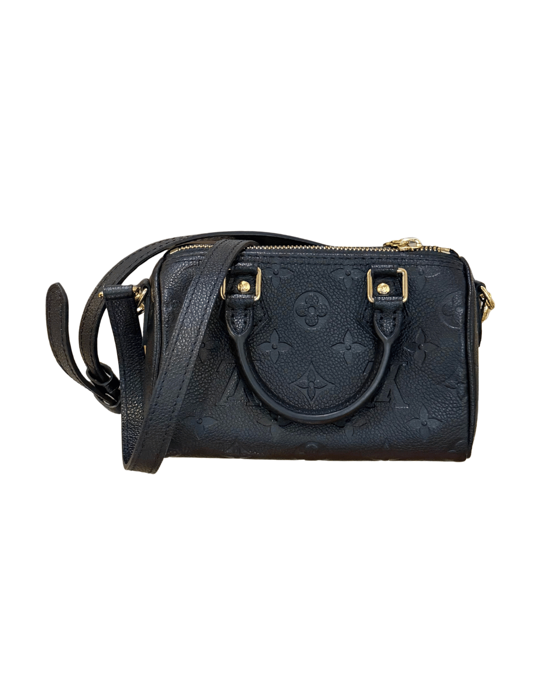 NANO SPEEDY PELLE NERO BANDOULIERE