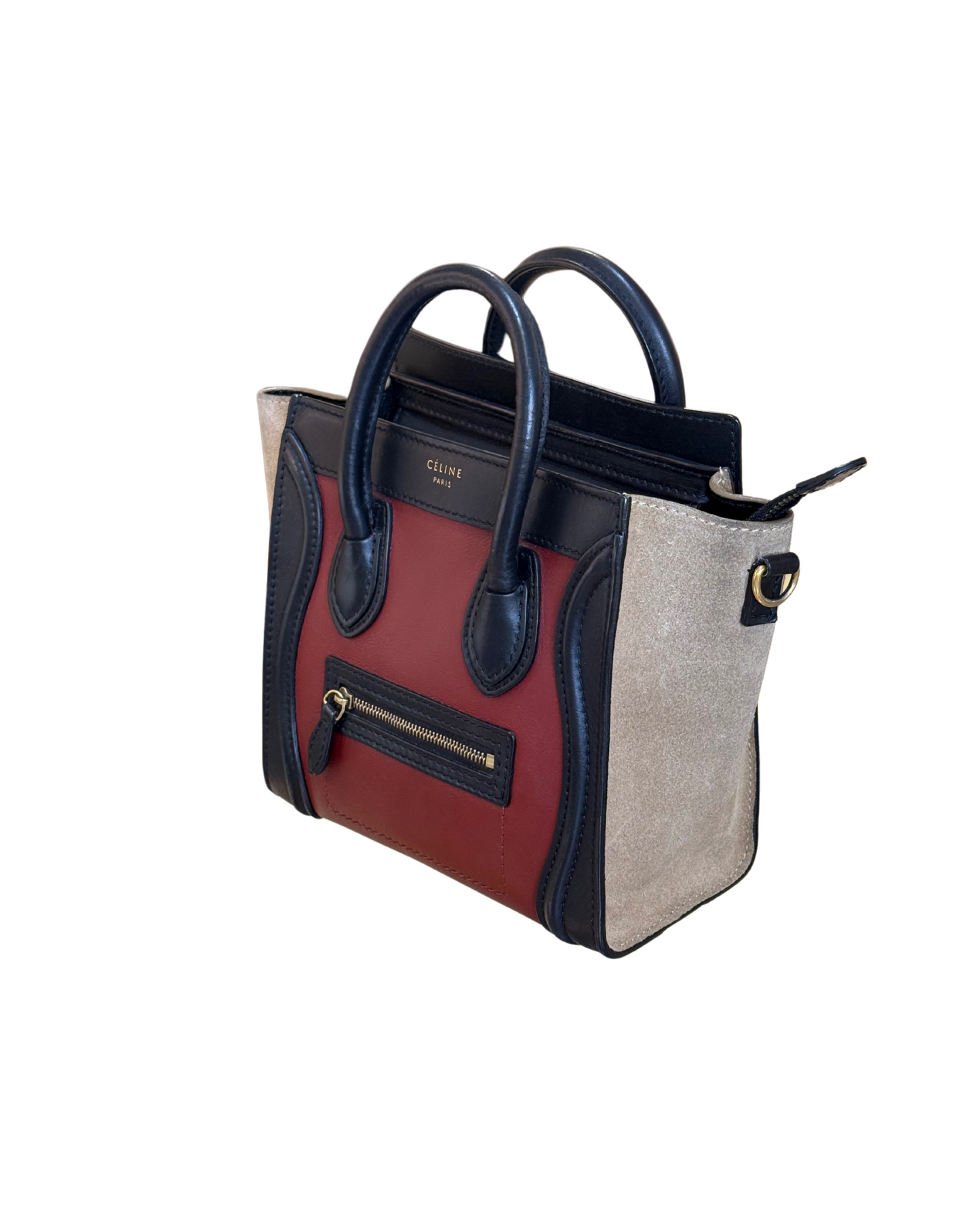 CELINE LUGGAGE SMALL TRICOLORE
