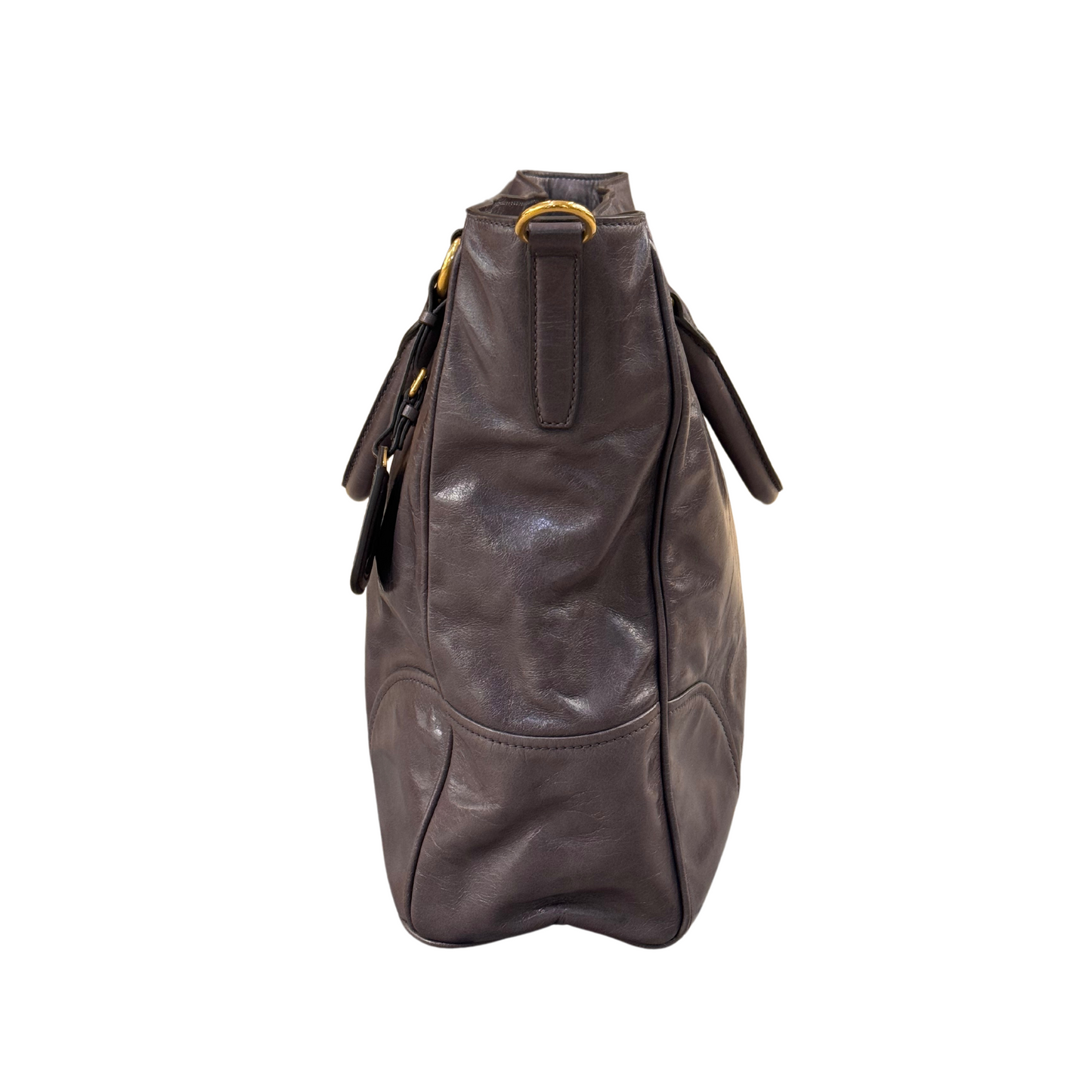 BOOK TOTE PRADA GRIGIA