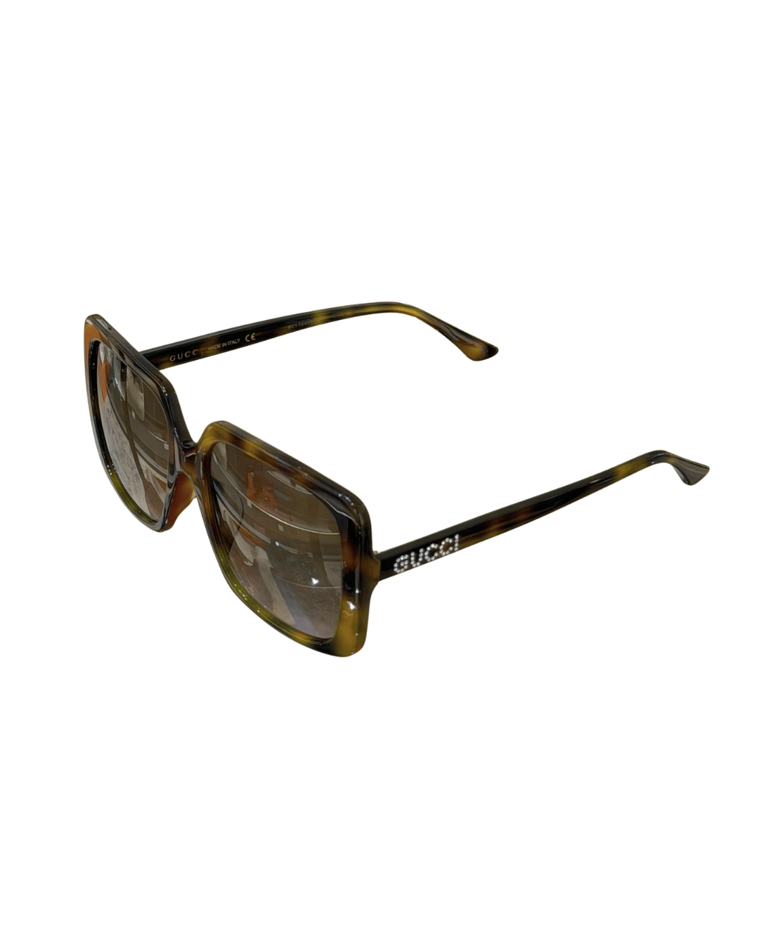 OCCHIALI GUCCI TARTARUGATI TONI VERDE
