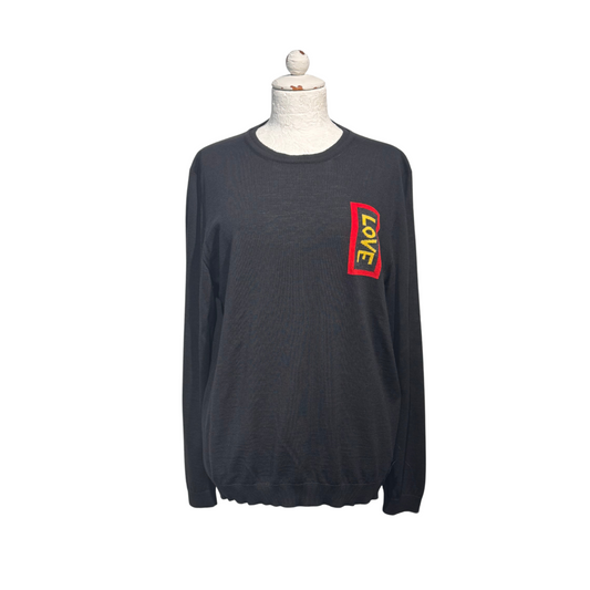 MAGLIONE UOMO FENDI NERO