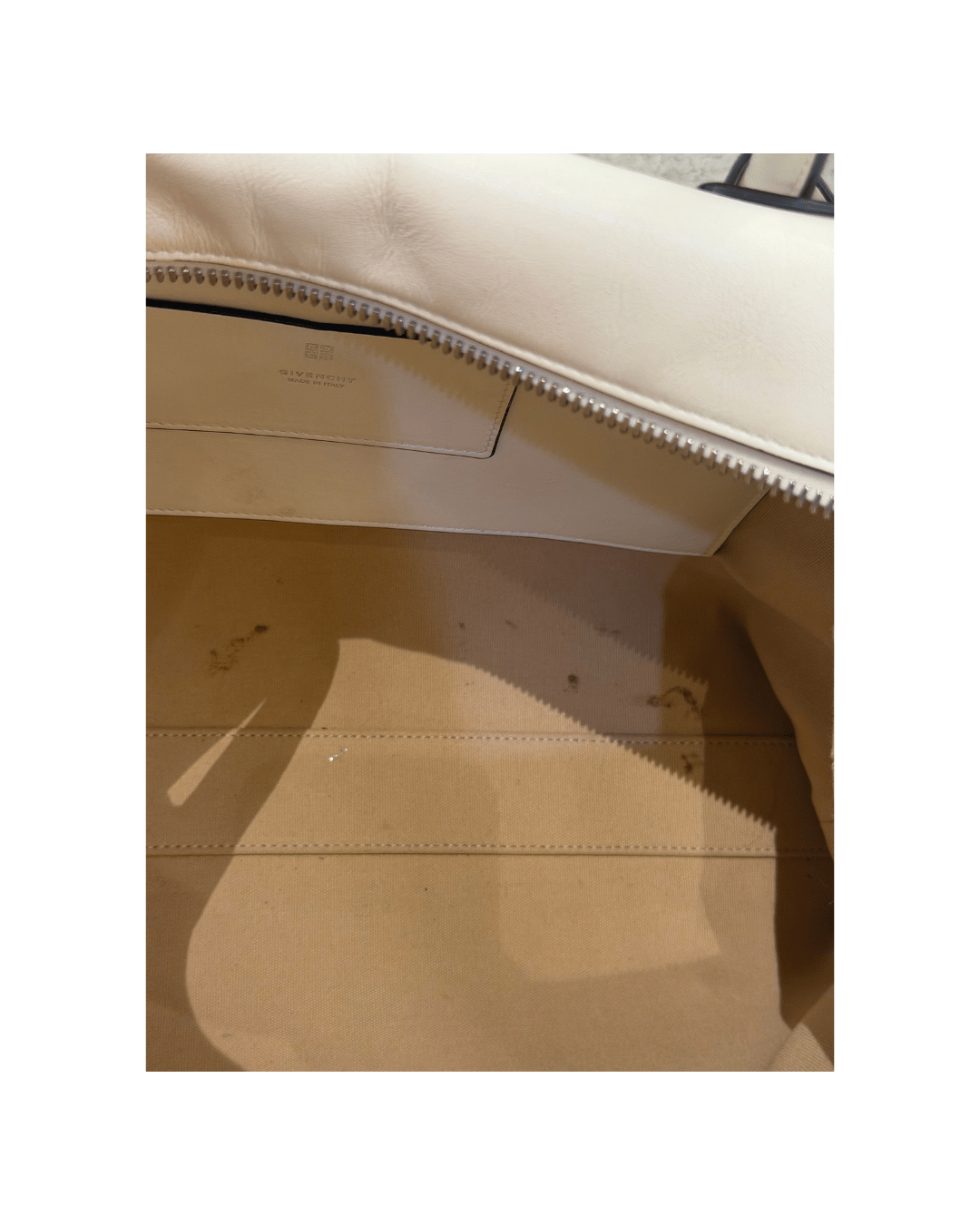 GIVENCHY ANTIGONA SOFT AVORIO TRACOLLA