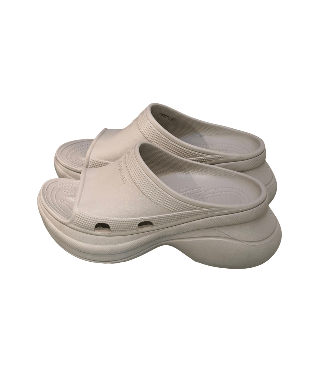 CIABATTE BALENCIAGA X CROCS PLATFORM CLOG Nr 38