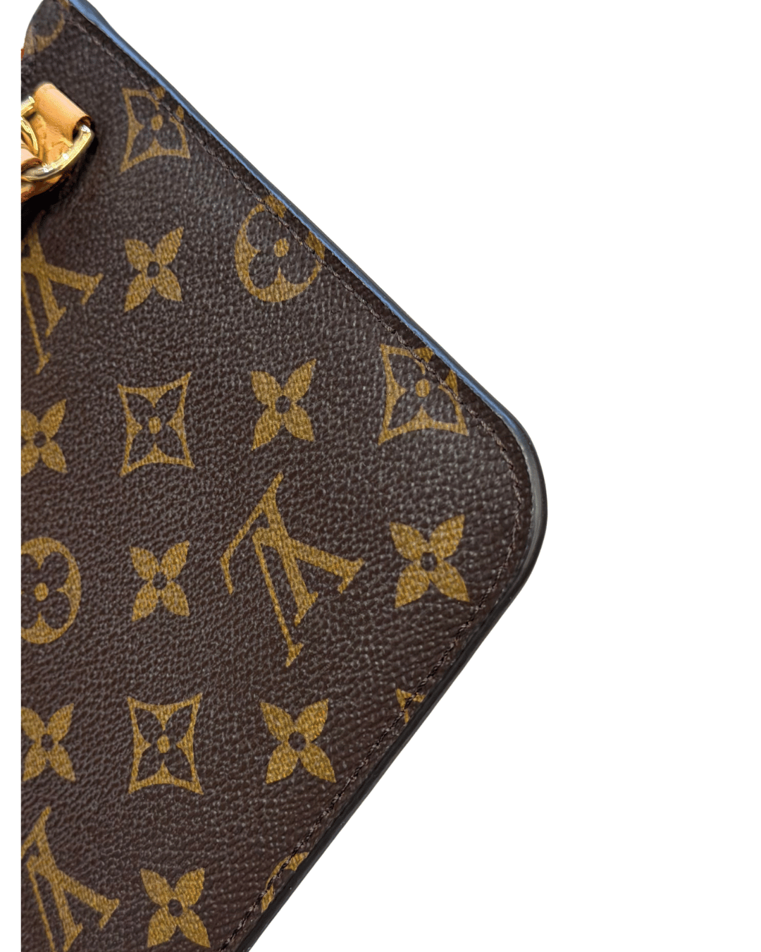 POCHETTE PIATTA LOUIS VUITTON INTERNO ROSSO