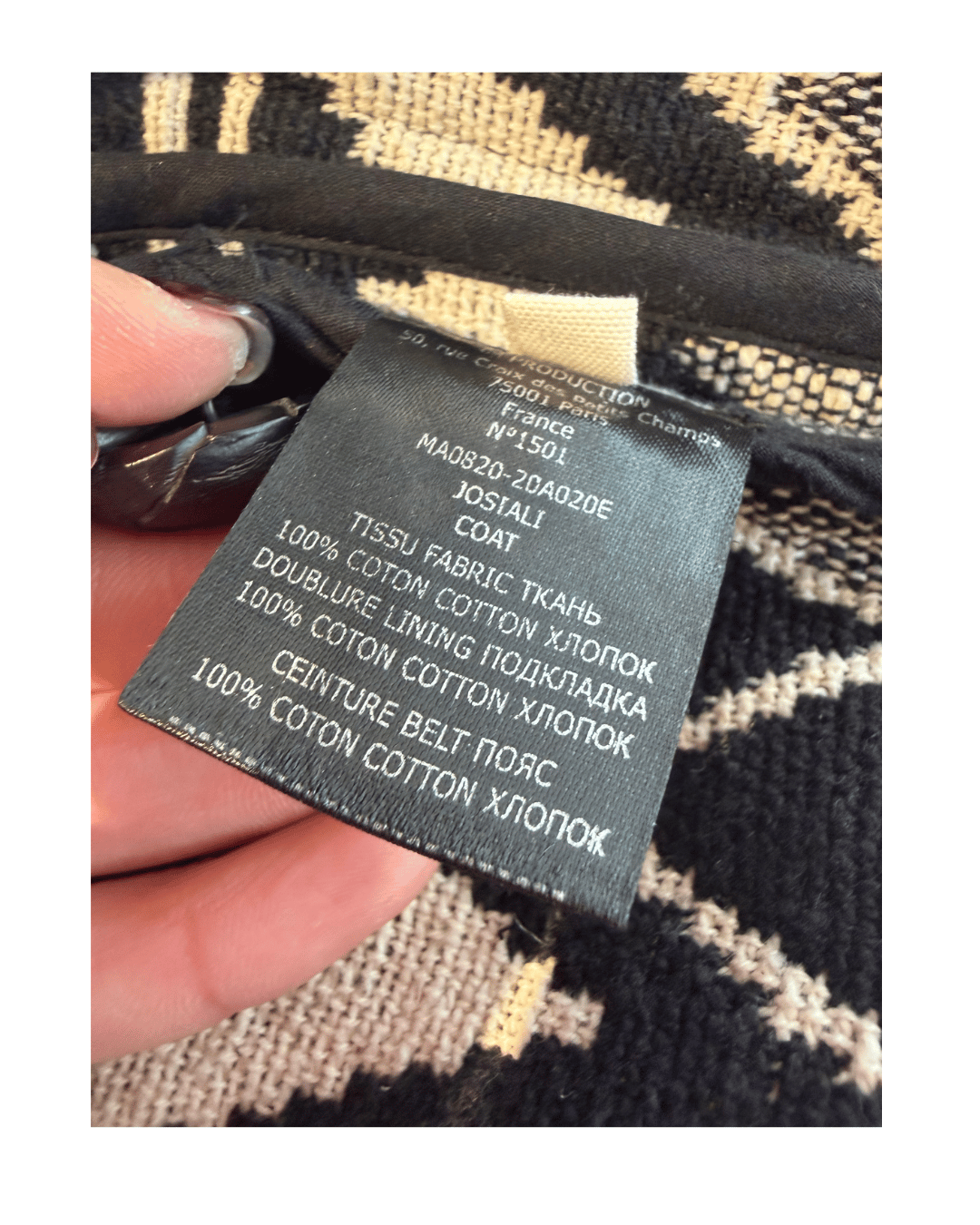 CARDIGAN ISABEL MARANT BIANCO E NERO