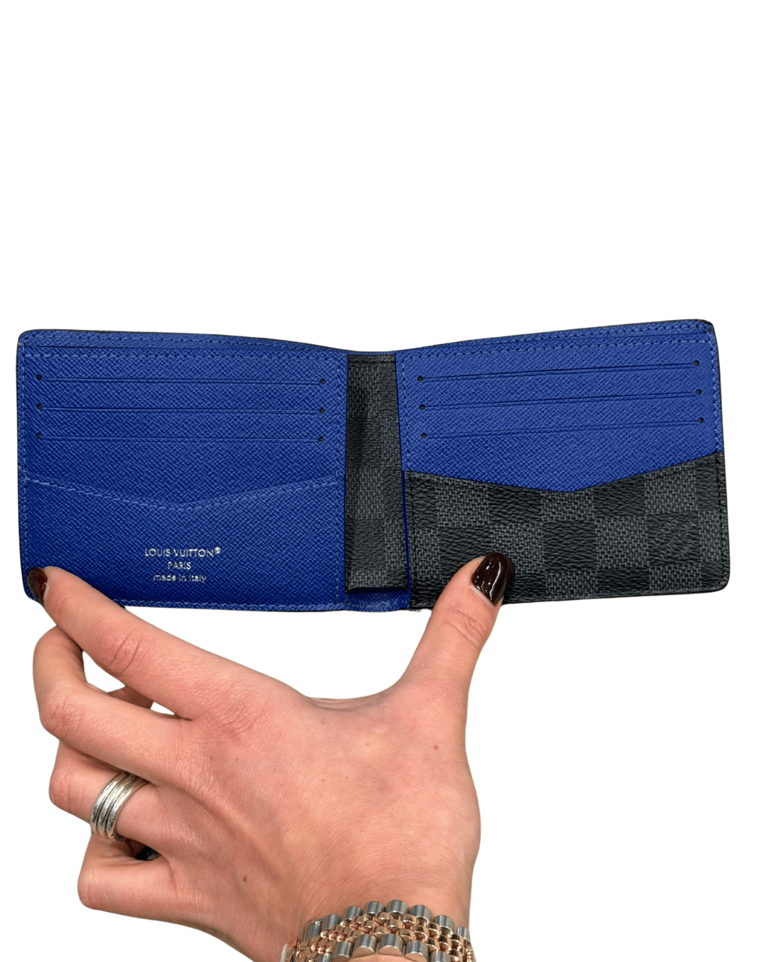 PORTAFOGLIO UOMO DAMIER GRAPHITE SLENDER