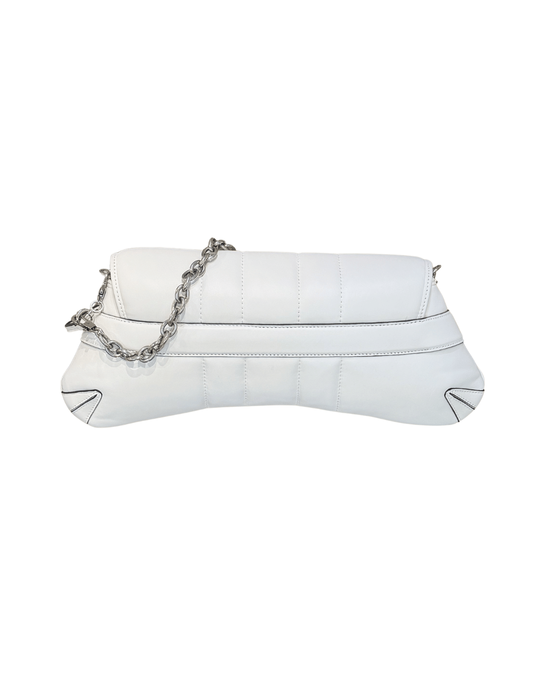 GUCCI HORSEBIT CHAIN SHOULDER BAG BIANCA