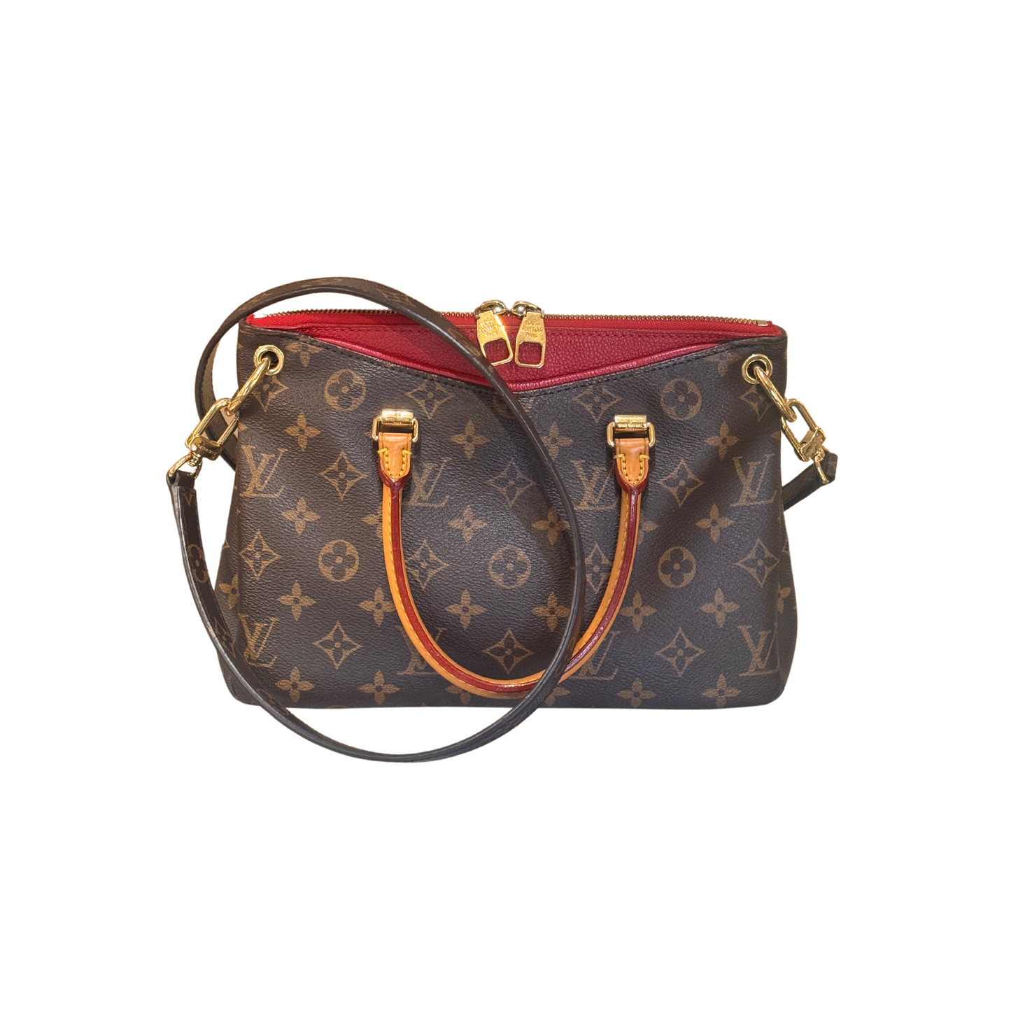 PALLAS BB LOUIS VUITTON INSERTO ROSSO