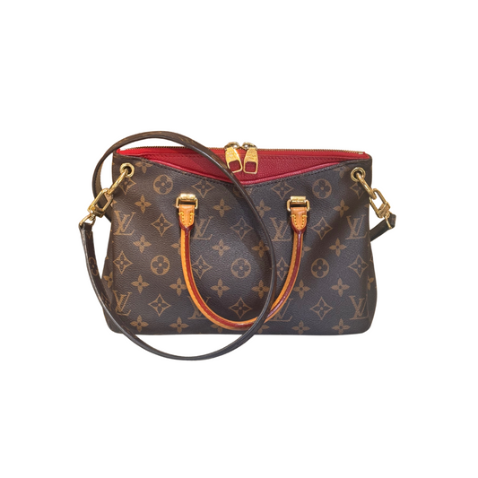 PALLAS BB LOUIS VUITTON INSERTO ROSSO