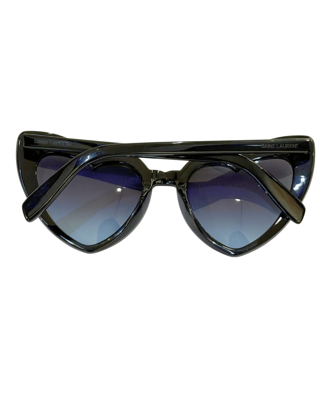 OCCHIALI YSL FORMA DI CUORE NERI