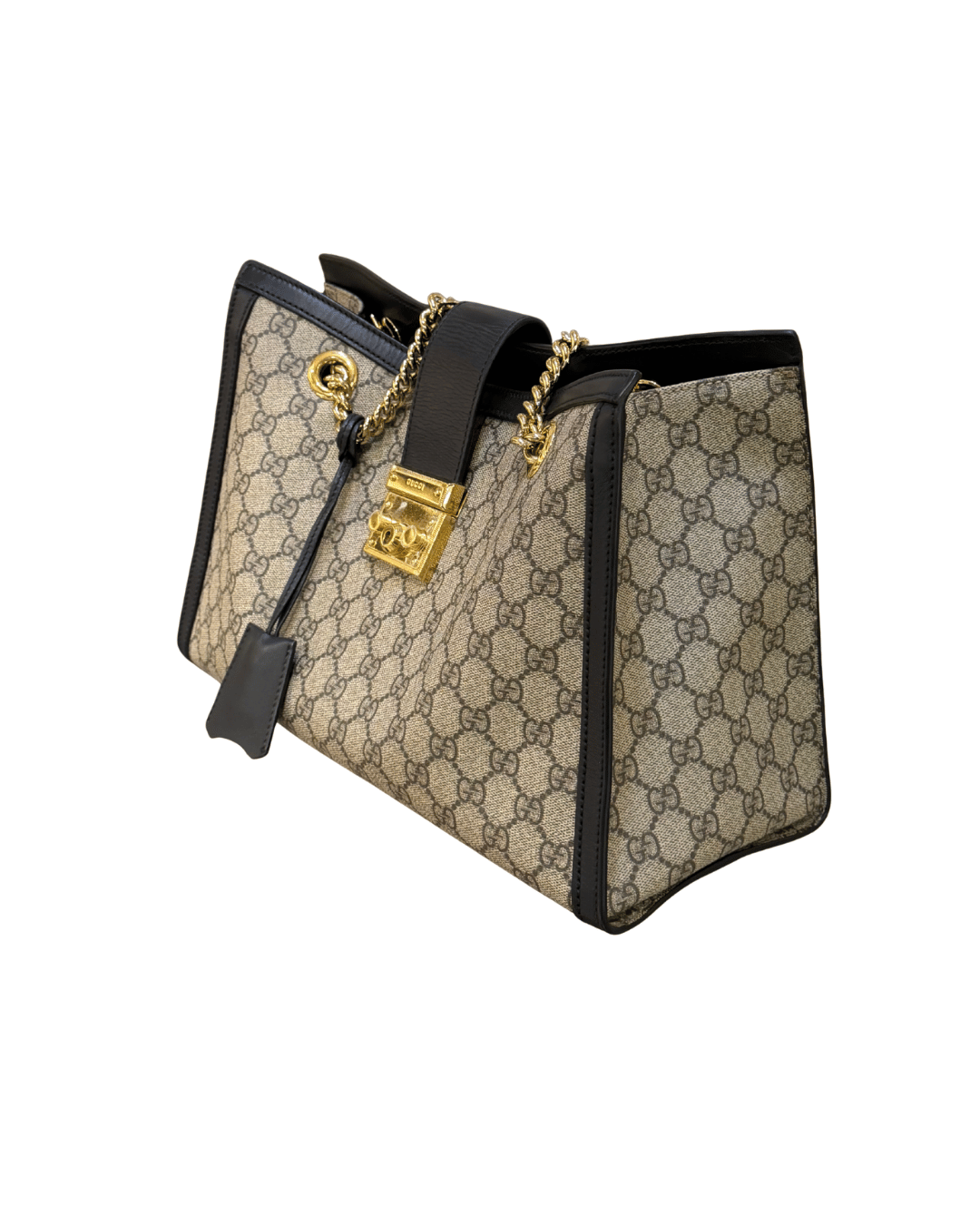 GUCCI PADLOCK GG SUPREME RIFINITURE NERE