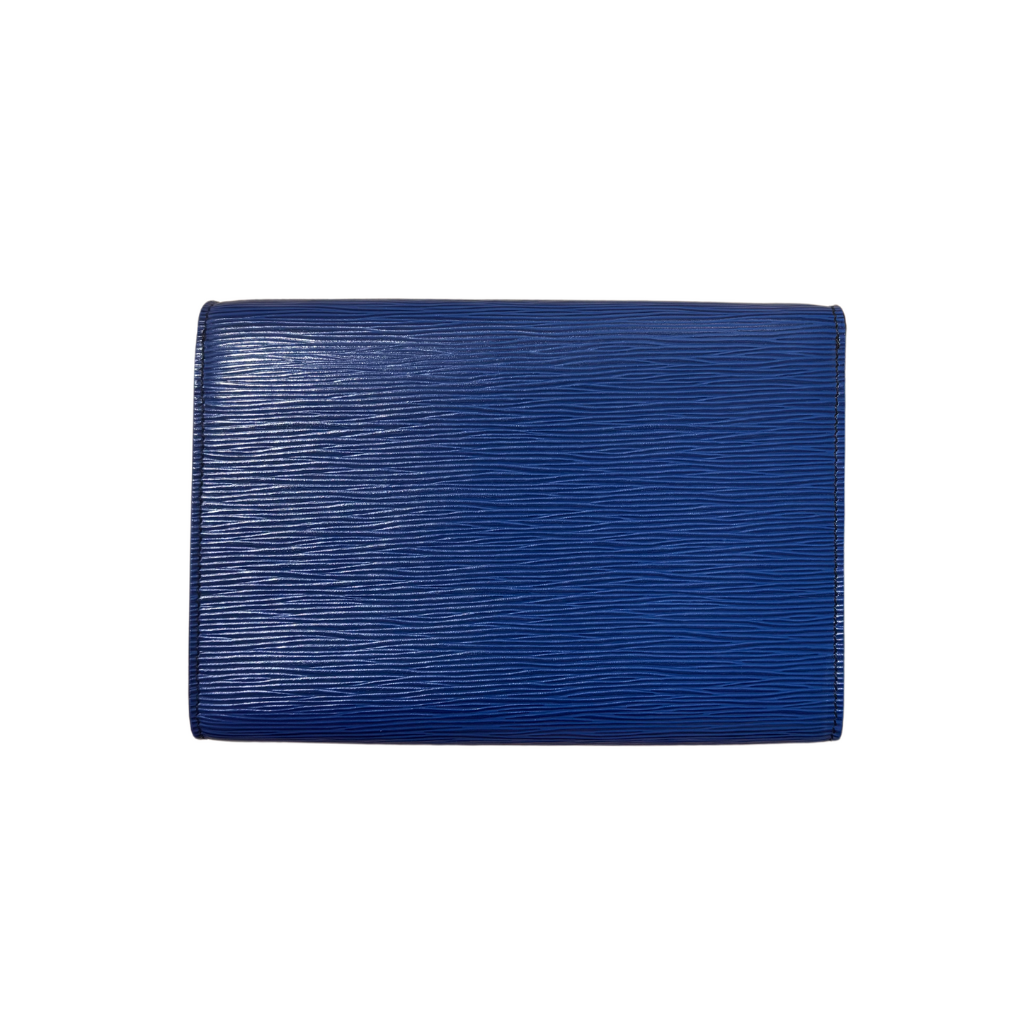 POCHETTE LOUIS VUITTON BLU PELLE EPI