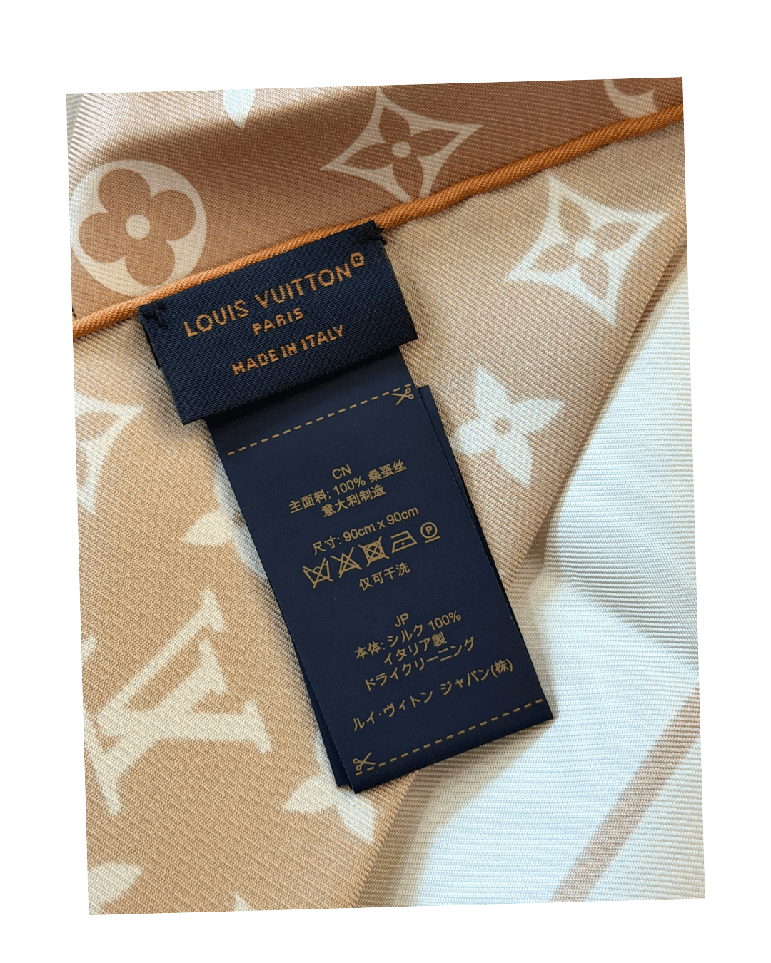 FOULARD LOUIS VUITTON MY NEVERFULL BEIGE