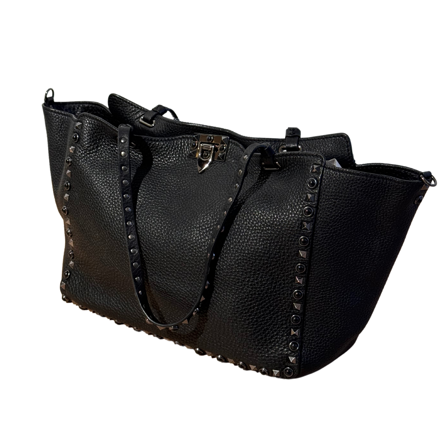 VALENTINO ROCKSTUD NERA PELLE
