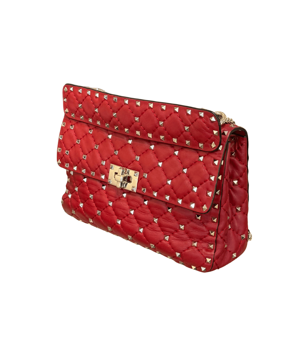 VALENTINO SPIKE MEDIA ROSSA