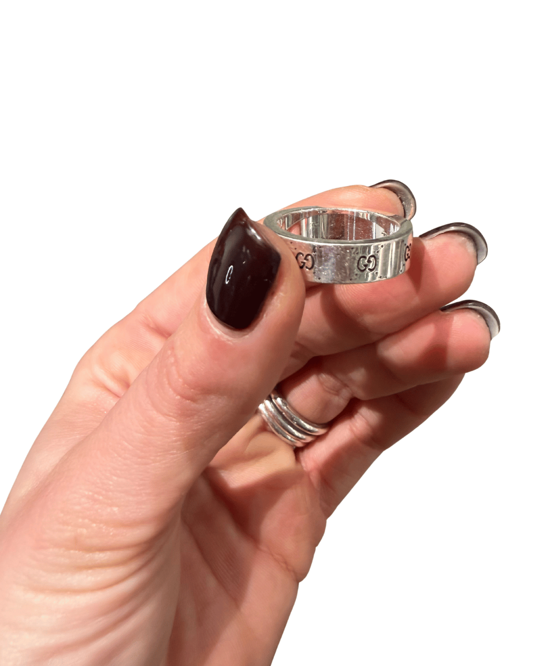 ANELLO GUCCI X ADIDAS ARGENTO 925