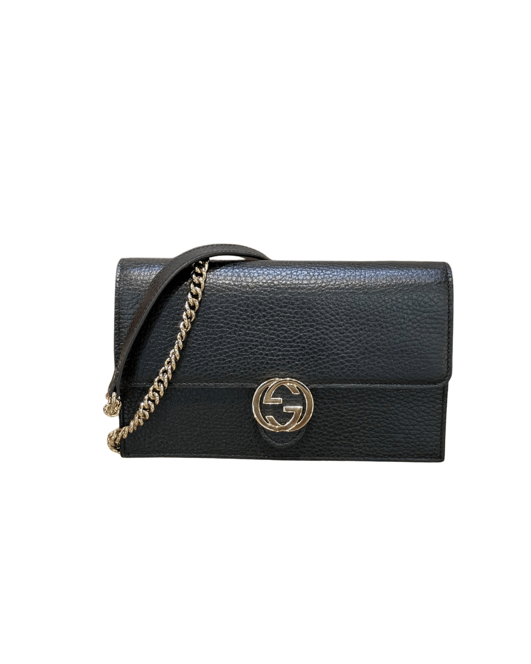 GUCCI SOHO WALLET ON CHAIN NERA