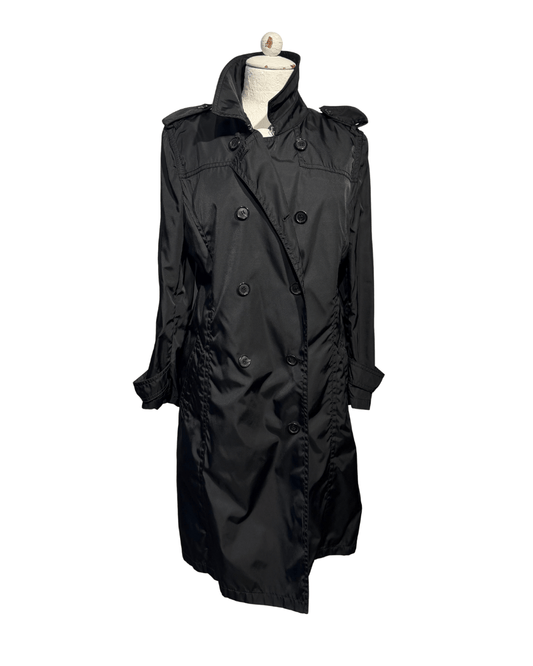 IMPERMEABILE PRADA NERO Tg 44