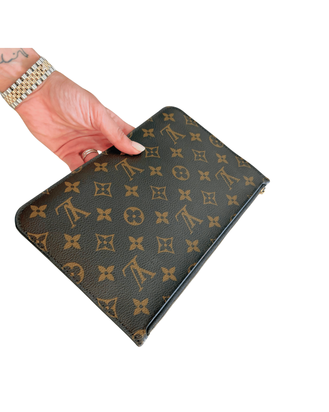 POCHETTE PIATTA LOUIS VUITTON MONOGRAM