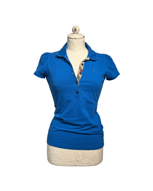 POLO BURBERRY BLU ELETTRICA Tg XS