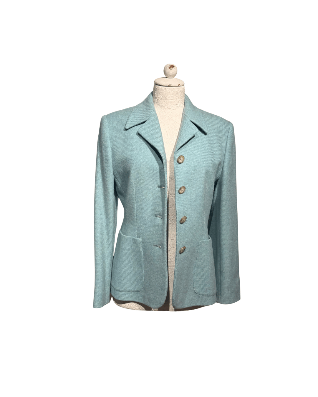 GIACCA MAXMARA AZZURRA IN LANA Tg 40