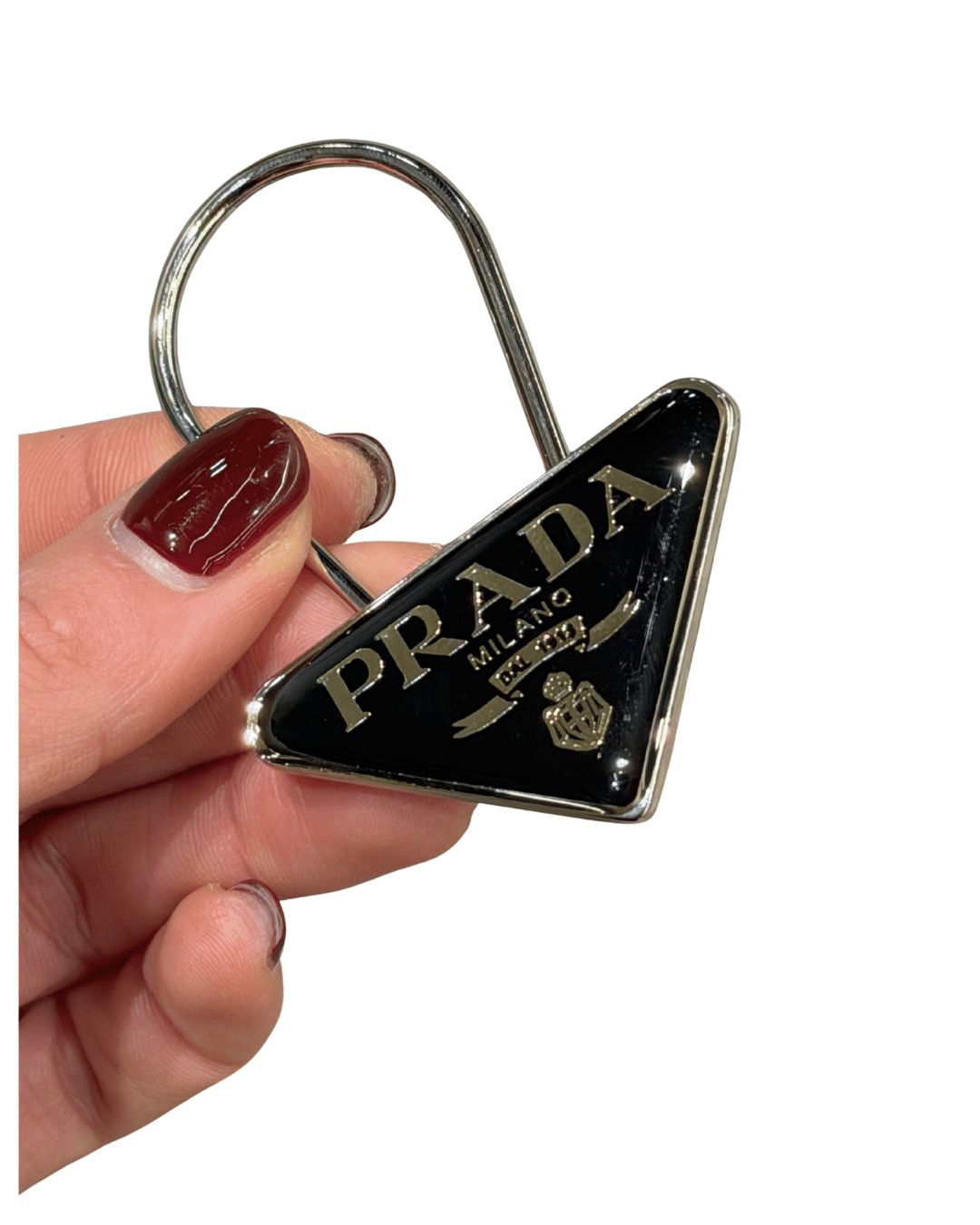 PORTACHIAVI PRADA TRIANGOLO