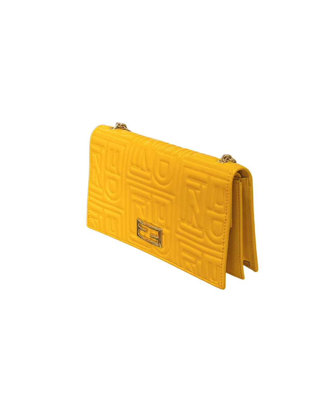 WOC FENDI GIALLA CON CATENELLA