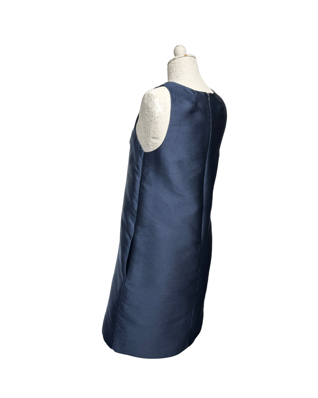 ABITO TUBINO SMANICATO BLU PAROSH