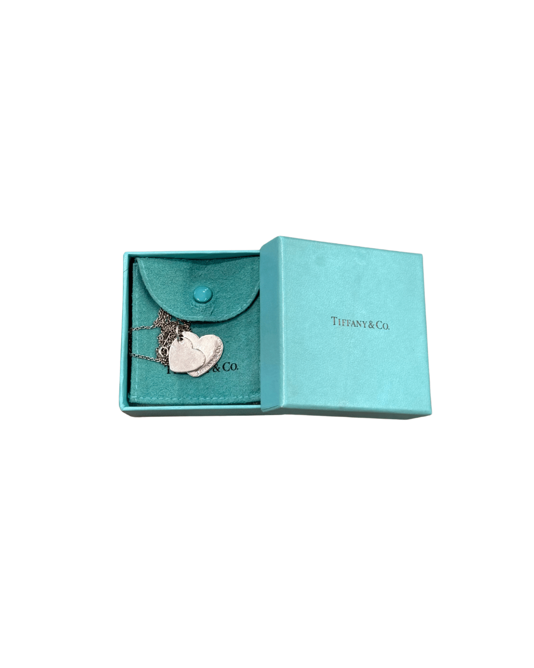 COLLANA TIFFANY DOPPIO CUORE