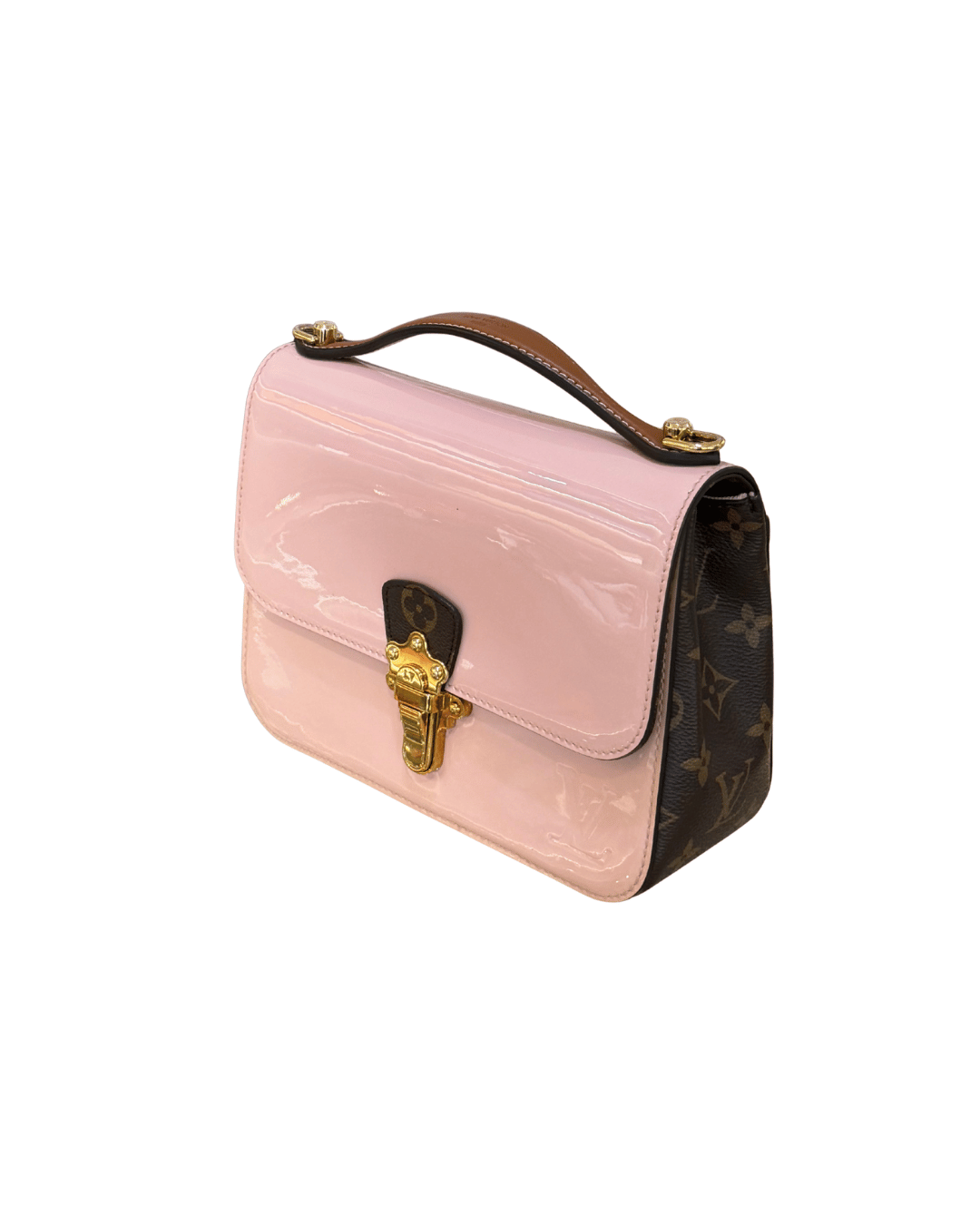 CHERRYWOOD BB LOUIS VUITTON RIFINITURE ROSA VERNIS